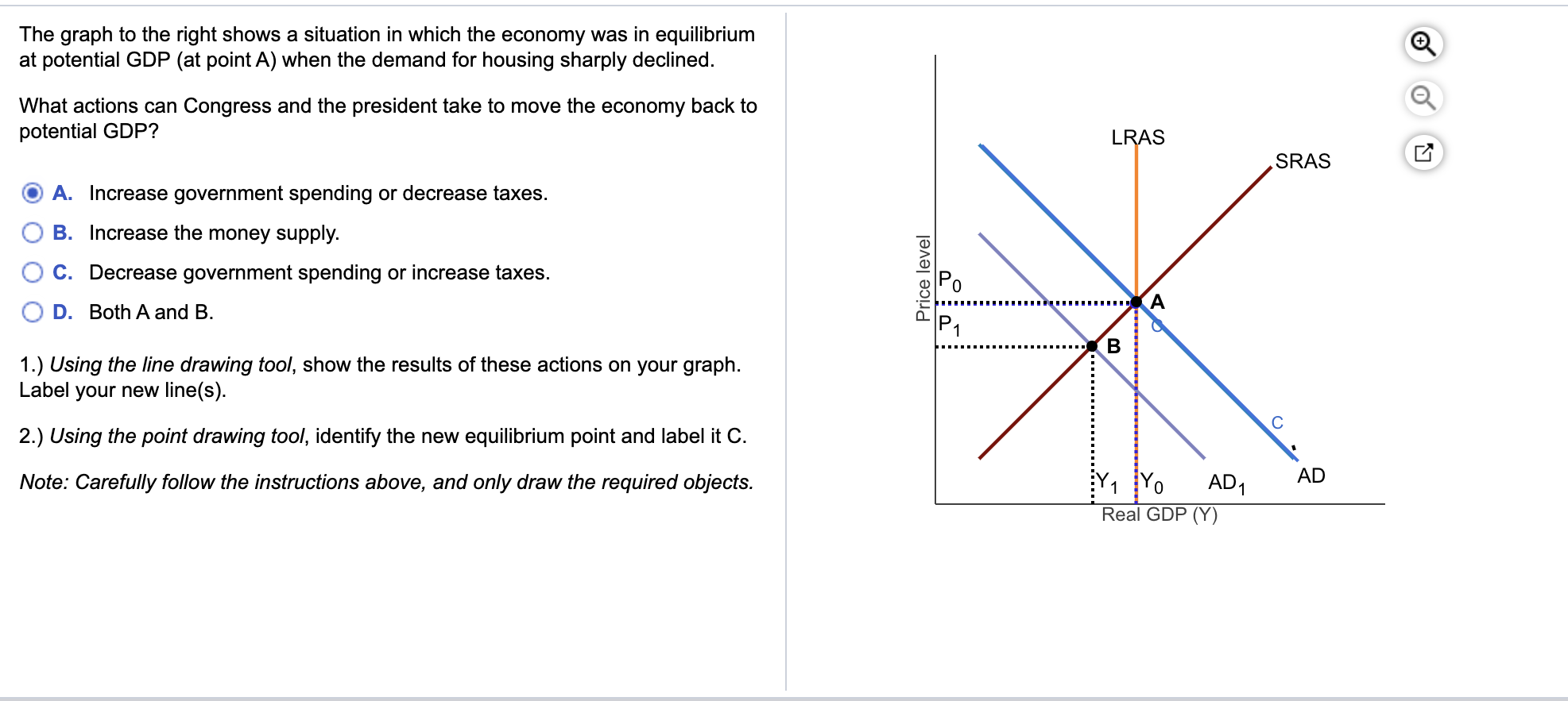 Solved The Graph To The Right Shows A Situation In Which The | Chegg.com