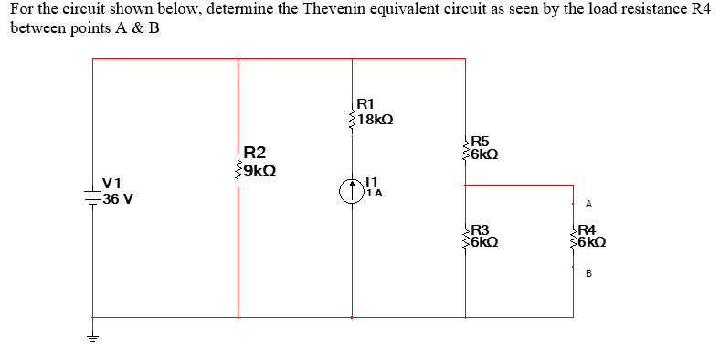 Solved For the circuit shown below, determine the Thevenin | Chegg.com