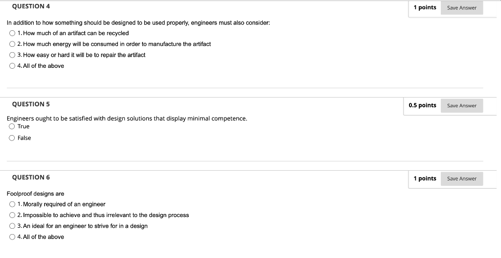 Solved QUESTION 4 1 points Save Answer In addition to how | Chegg.com