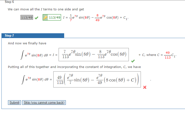 Solved We can move all the I terms to one side and get | Chegg.com