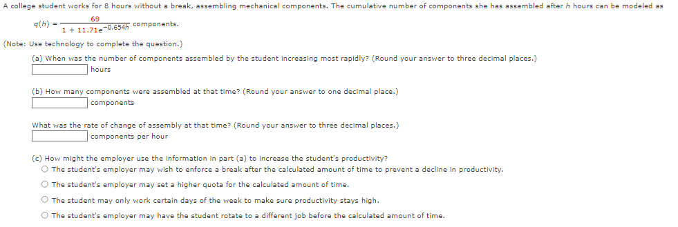 solved-a-college-student-works-for-8-hours-without-a-break-chegg