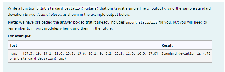 Solved The Following Program (pre-loaded In The Answer Box) | Chegg.com