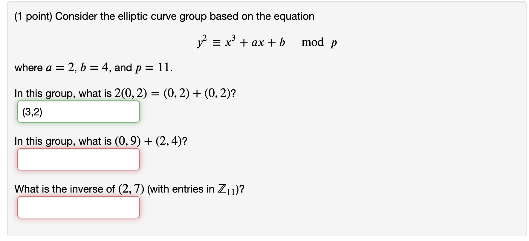 solved-1-point-consider-the-elliptic-curve-group-based-on-chegg