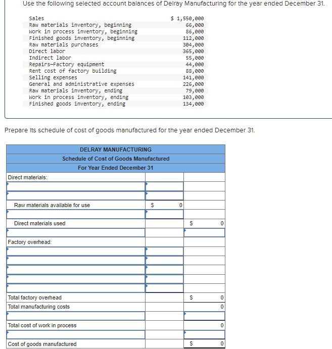 solved-use-the-following-selected-account-balances-of-delray-chegg