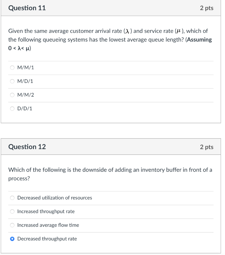 Solved Question 8 2 pts Under which of the following | Chegg.com