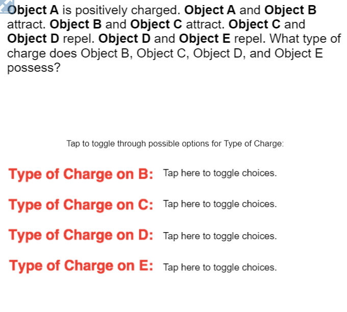 Solved Object A Is Positively Charged. Object A And Object B | Chegg.com