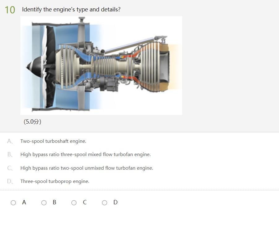 Solved 10 Identify the engine's type and details? (5.00) A | Chegg.com