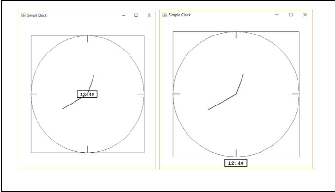 Solved Program: CLOCK (JAVA PROGRAMMING) Design and | Chegg.com