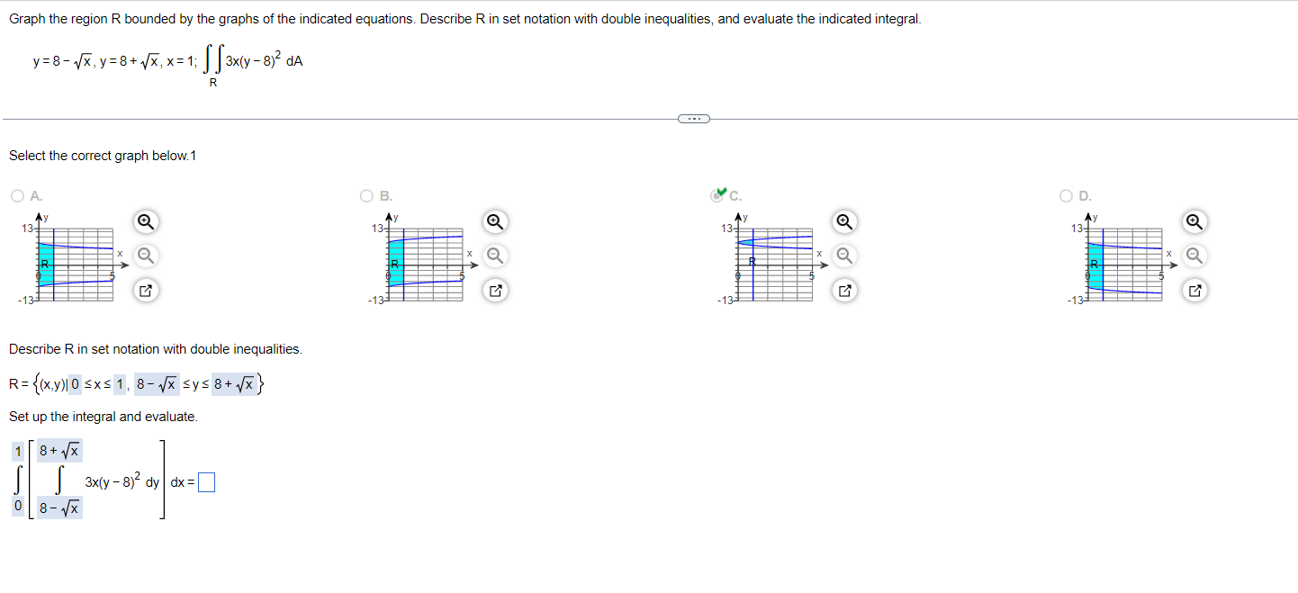 y sqrt 2x 8