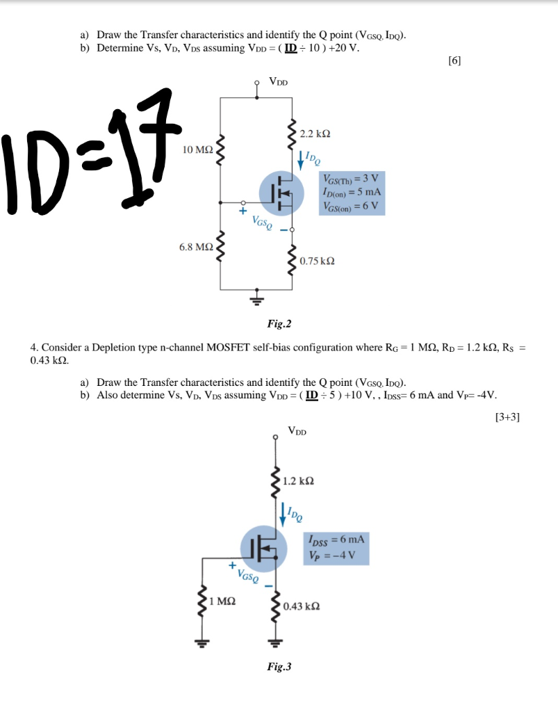 Solved 1. Consider a BJT voltage divider biasing