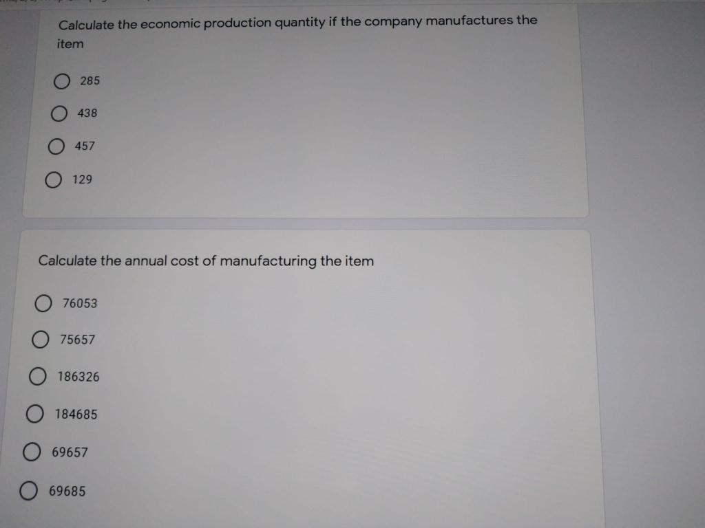 Solved om/forms/d/e/1FAIpQLSfqMgv2PrZ312pfueil A company has | Chegg.com
