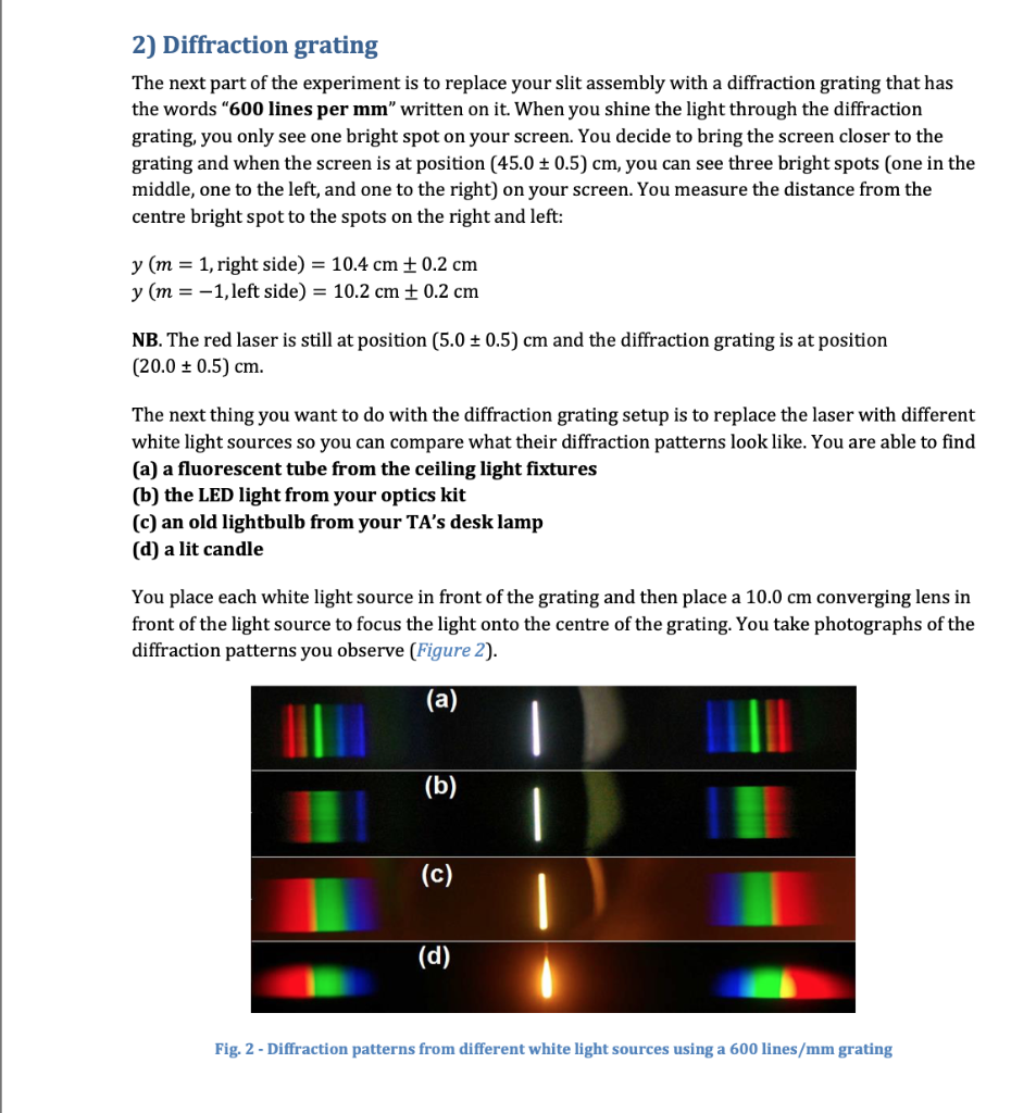 diffraction grating calculator