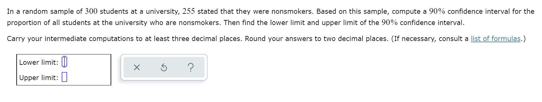 Solved In a random sample of 300 students at a university, | Chegg.com