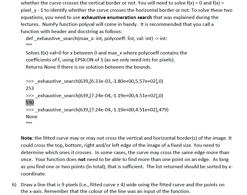 Filter: draw a curve on the image There are many | Chegg.com