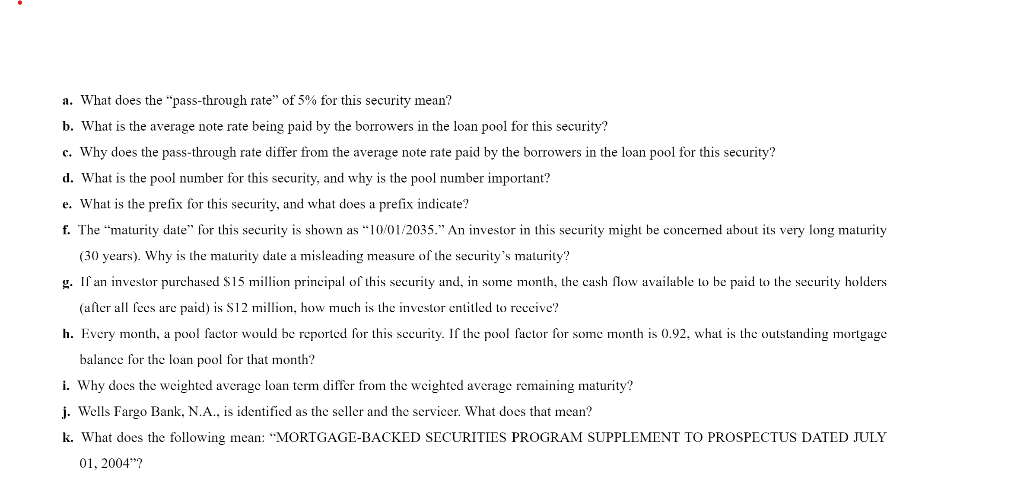 11. On October 1, 2005, Fannie Mae issued a mortgage | Chegg.com