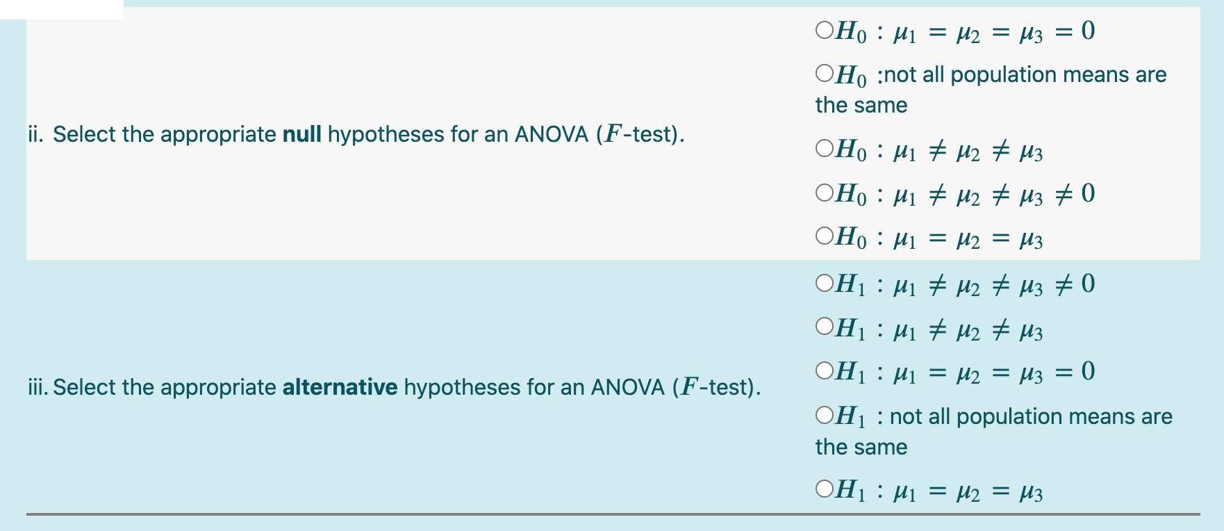 Solved An experiment was conducted to examine the effect of | Chegg.com