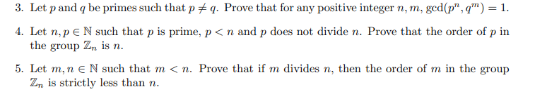 Solved Let P And Q Be Primes Such That P ̸ Q Prove That