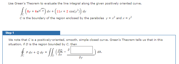 Solved Use Green's Theorem to evaluate the line integral | Chegg.com