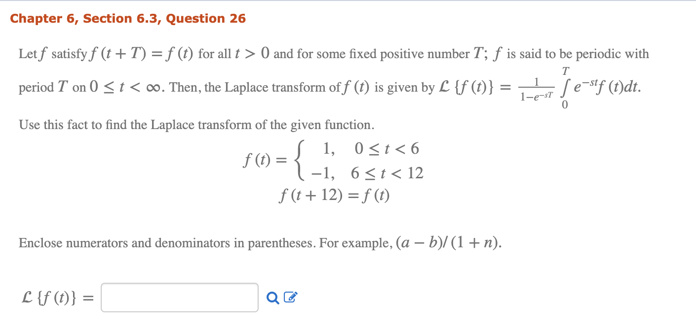 Solved Let F Satisfy F T T F T For All T 0 And For Some Chegg Com