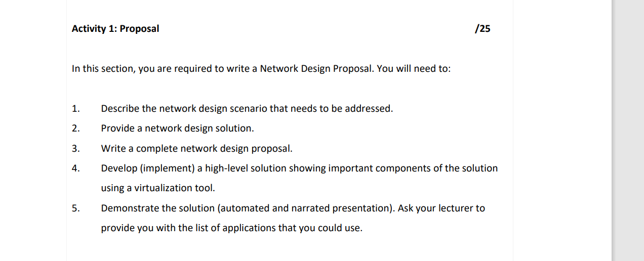 Solved In this section, you are required to write a Network | Chegg.com