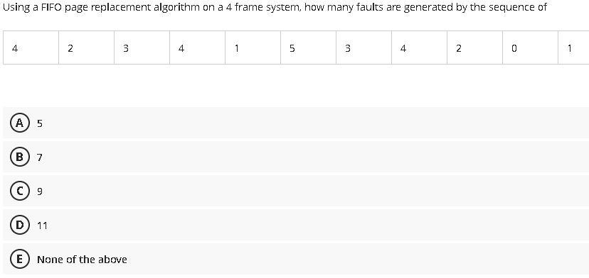 Solved None of the above | Chegg.com