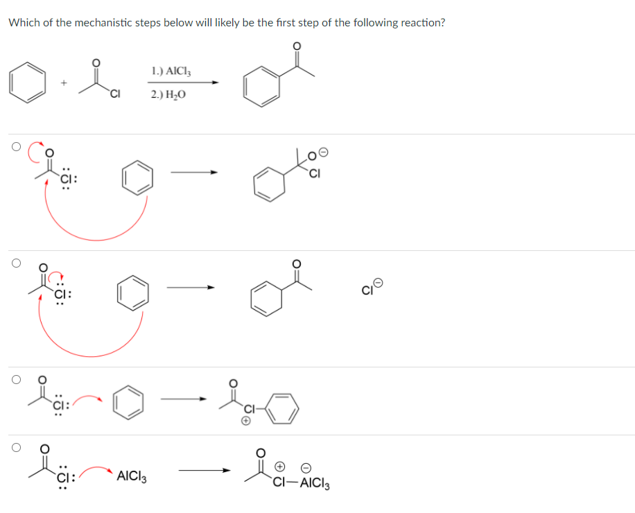 Solved Which of the mechanistic steps below will likely be | Chegg.com