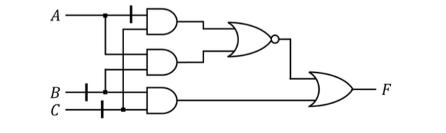 Solved The following is a mixed-logic schematic for the | Chegg.com