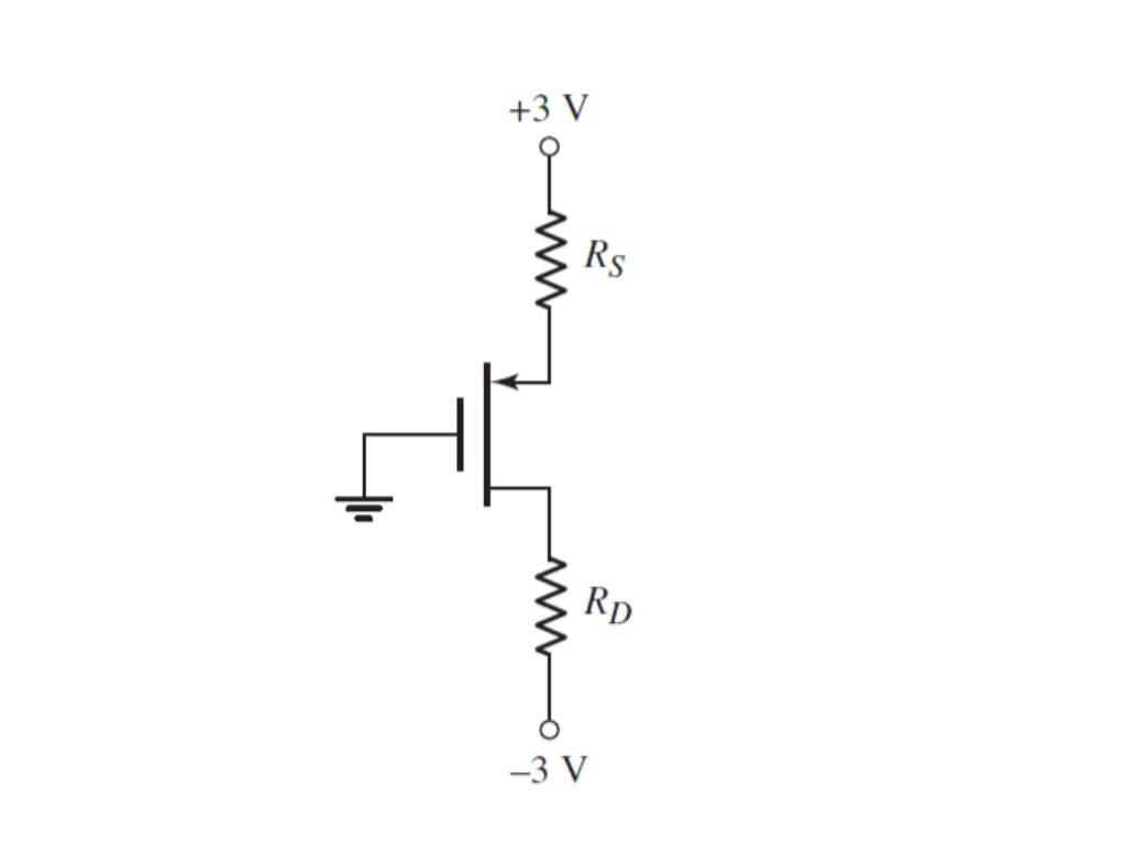 Solved Consider the circuit. The transistor parameters are | Chegg.com