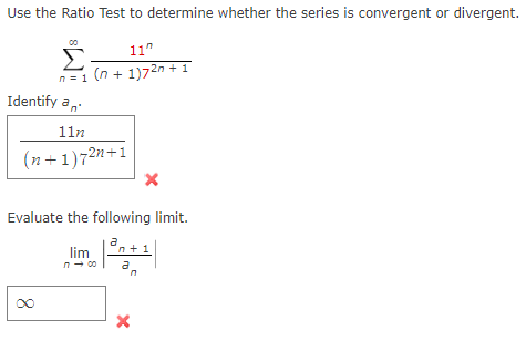 Solved Use the Ratio Test to determine whether the series is | Chegg.com