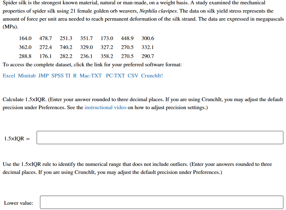 Solved Spider silk is the strongest known material, natural