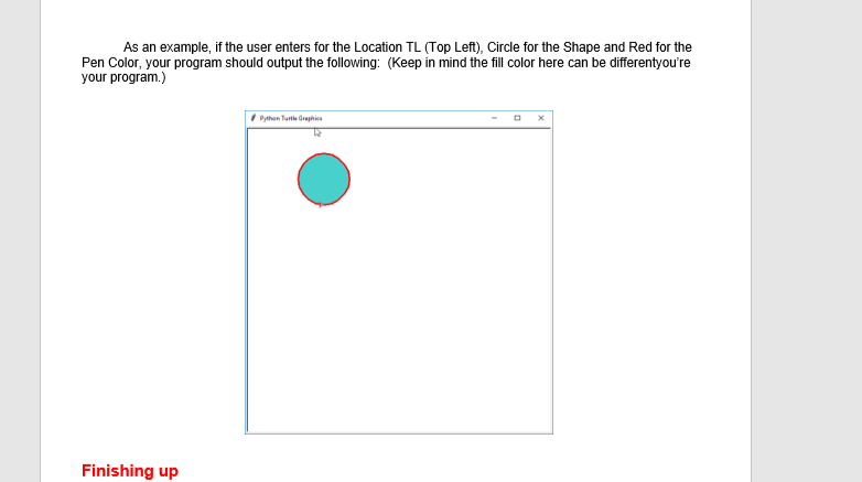 Solved Turtle Lab #2 General Directions In this lab you will | Chegg.com