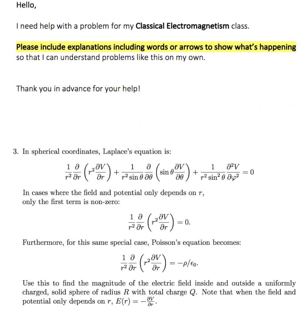Solved Hello, I need help with a problem for my Classical | Chegg.com