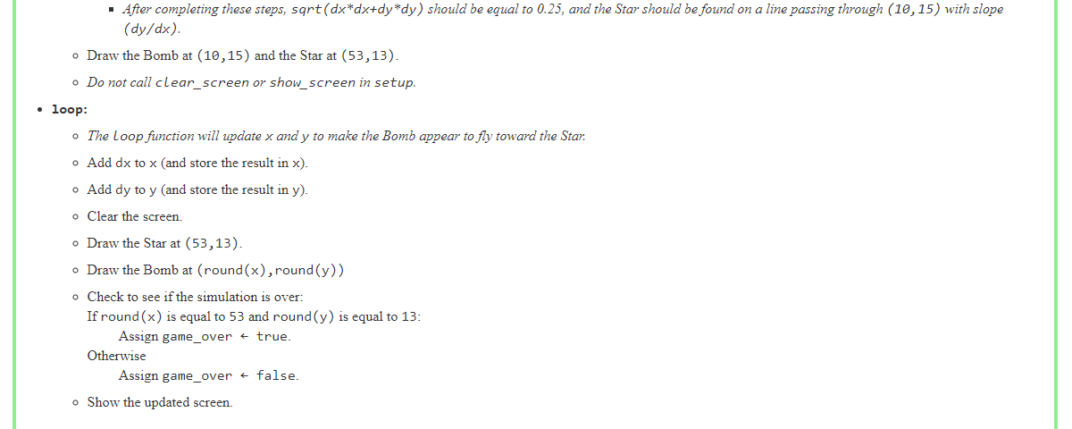 Requirements: Complete the implementation of the | Chegg.com