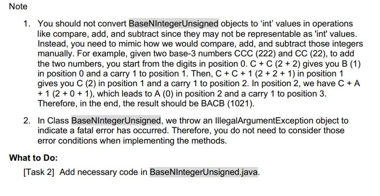Solved In base- N numbering, totally N different digits are | Chegg.com