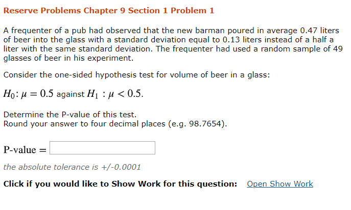 Solved Reserve Problems Chapter 9 Section 1 Problem 1 A | Chegg.com