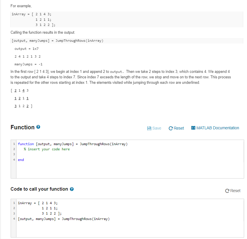 Solved Jump through Rows Given a 2D array jump through the