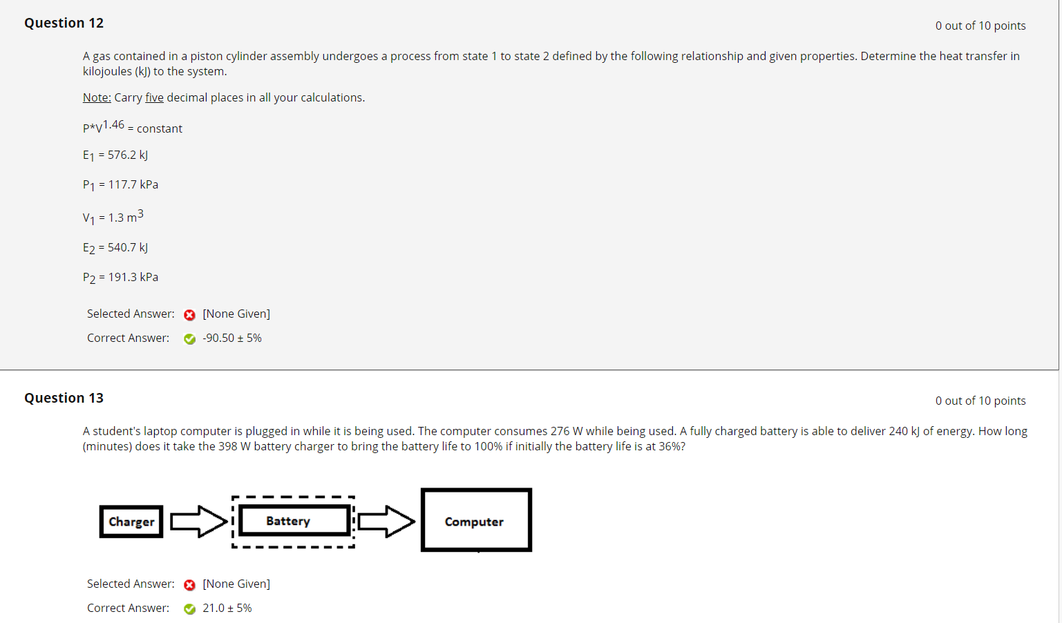 Solved Please show work for both questions for a thumbs up | Chegg.com
