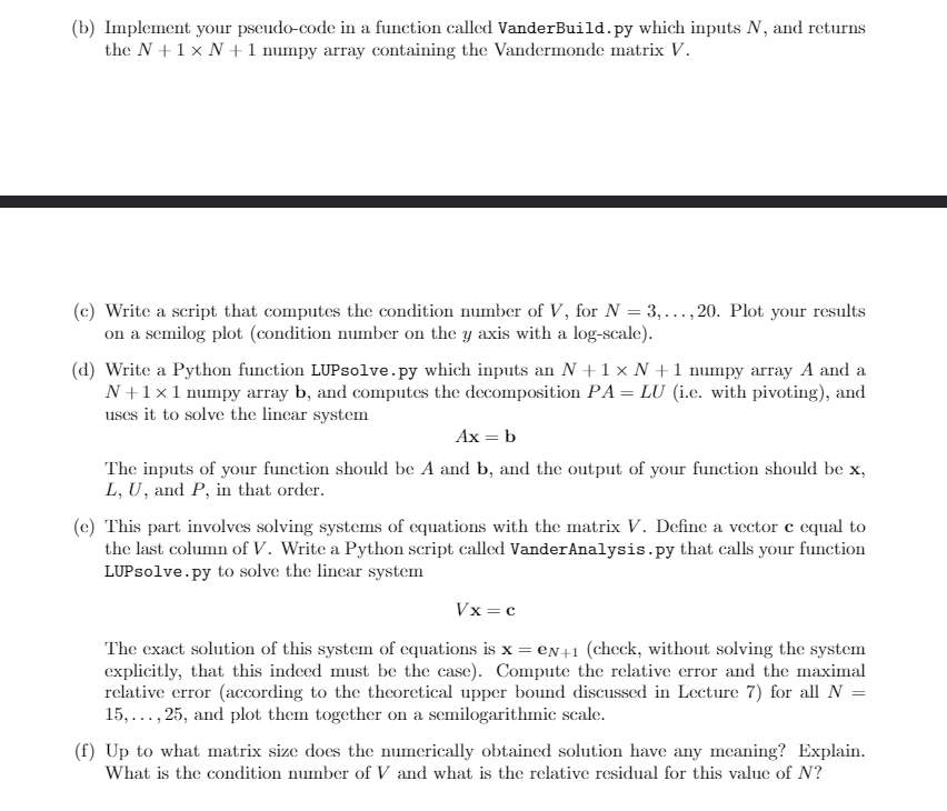 Solved Please solve the following questions. FOLLOW THE | Chegg.com