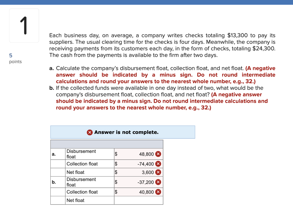 Solved 1 Each business day, on average, a company writes