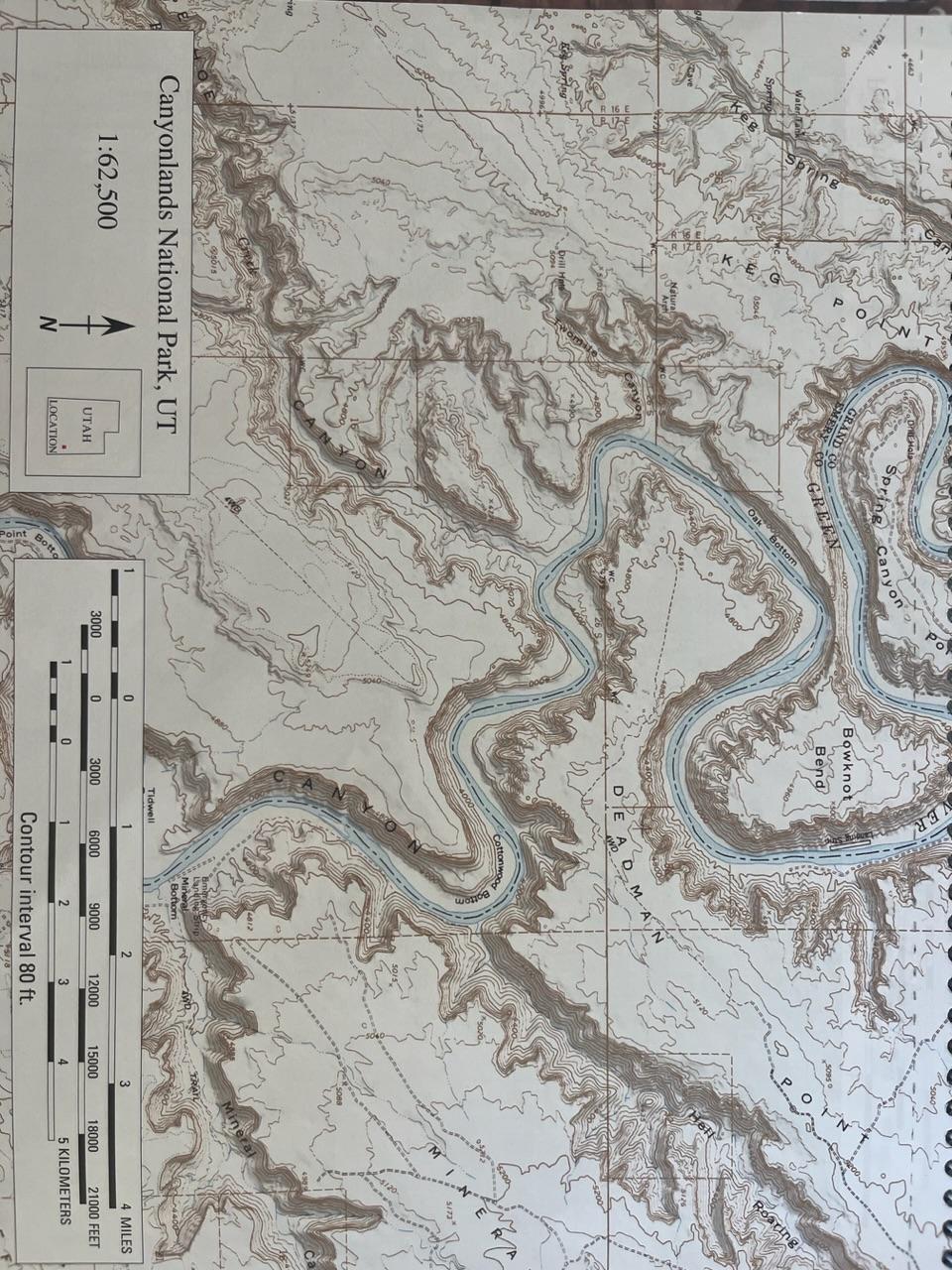 Solved 1. Measure the distance of the length of the river | Chegg.com
