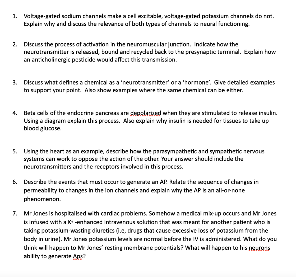 Solved Please help with these questions, especially Q2, 5,7 | Chegg.com