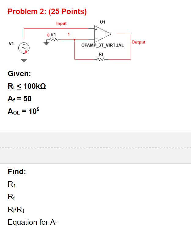 Solved Problem 2: (25 Points) Input U1 OR1 1 v1 Output | Chegg.com