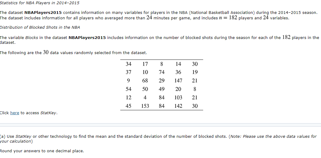 Making Blocks Count  Squared Statistics: Understanding Basketball