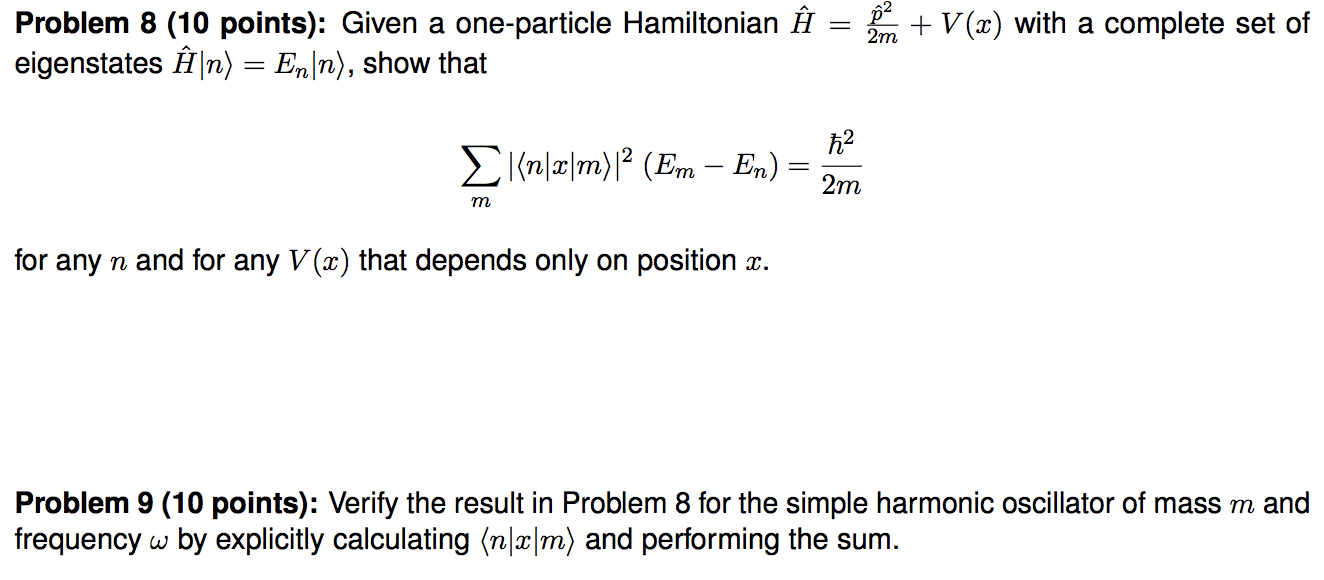 Solved V X With A Complete Set Of Problem 8 10 Poin Chegg Com