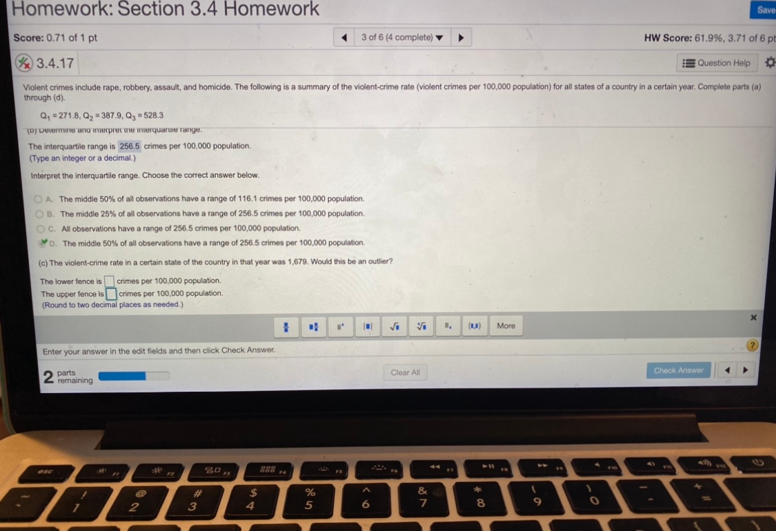 homework section 3 4 statistics