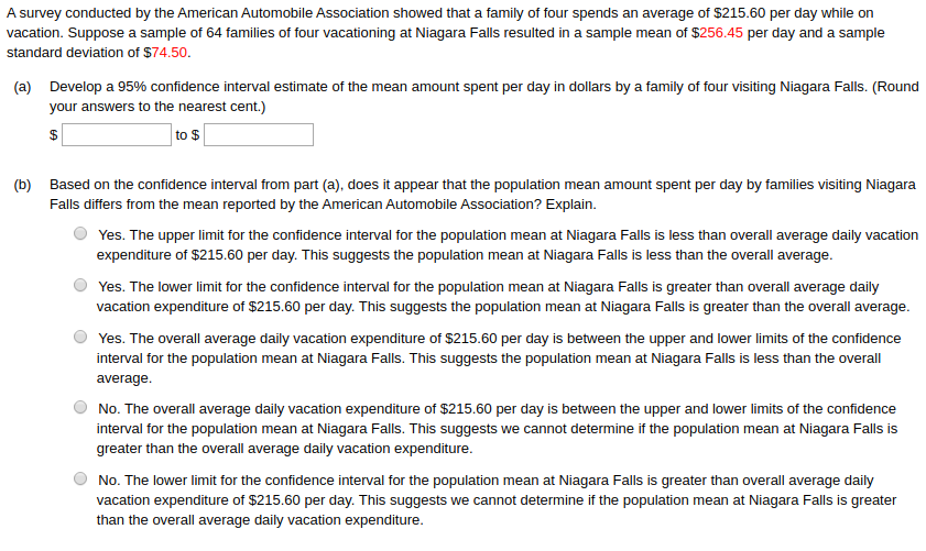 Solved A survey conducted by the American Automobile