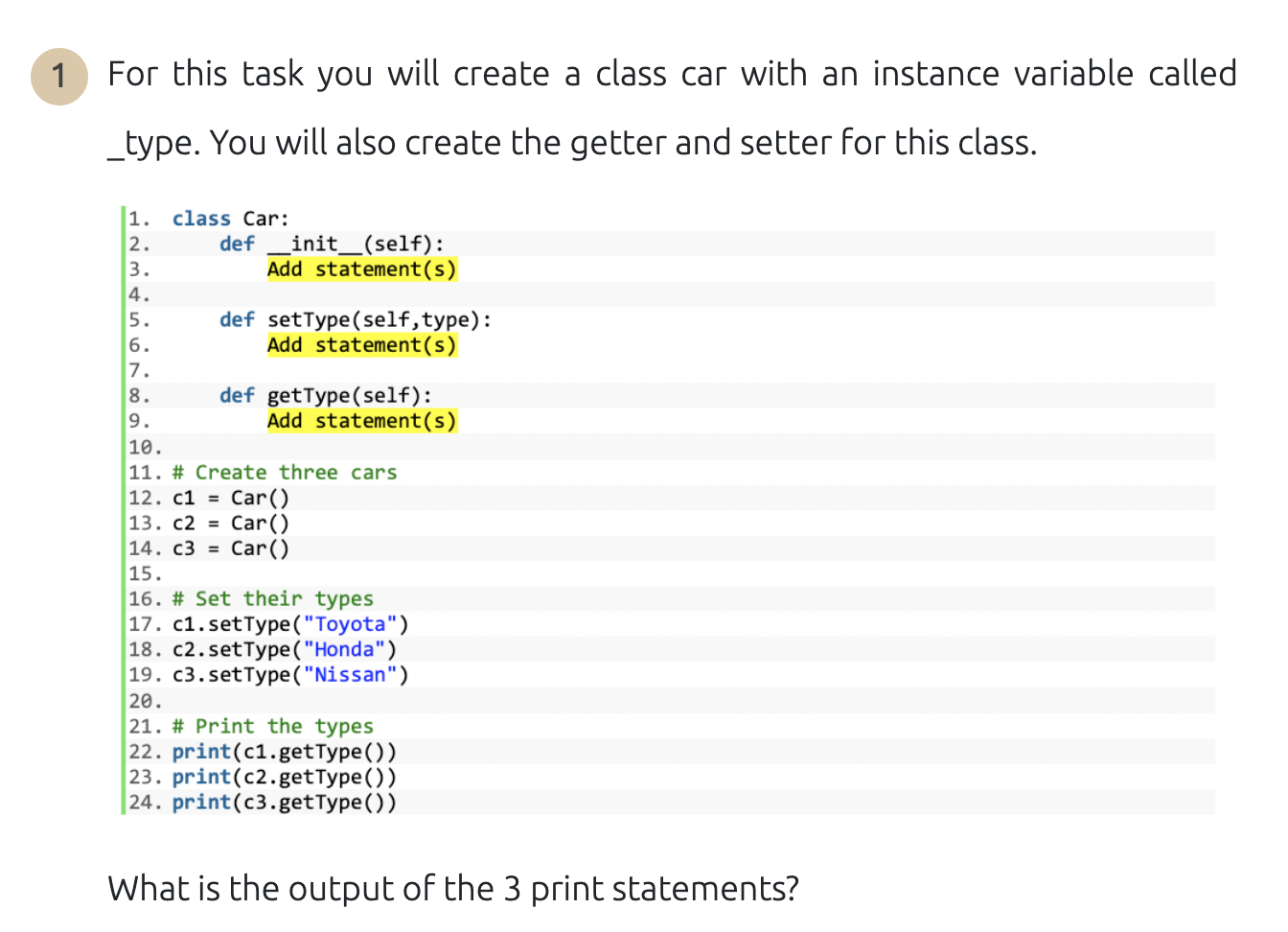 Solved Identify errors and fix the code. This program | Chegg.com