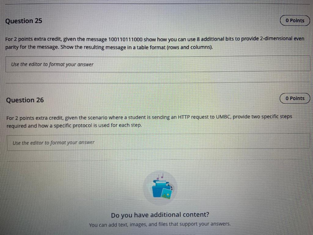 Solved Question 25 O Points For 2 points extra credit, given | Chegg.com