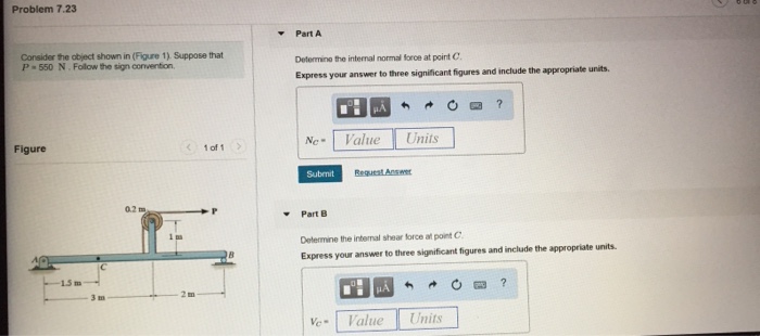 Solved Problem 7.23 Part A Consider the object shown in | Chegg.com