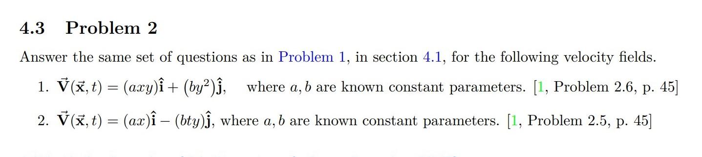 Solved Show that path line equation is same as stream line | Chegg.com